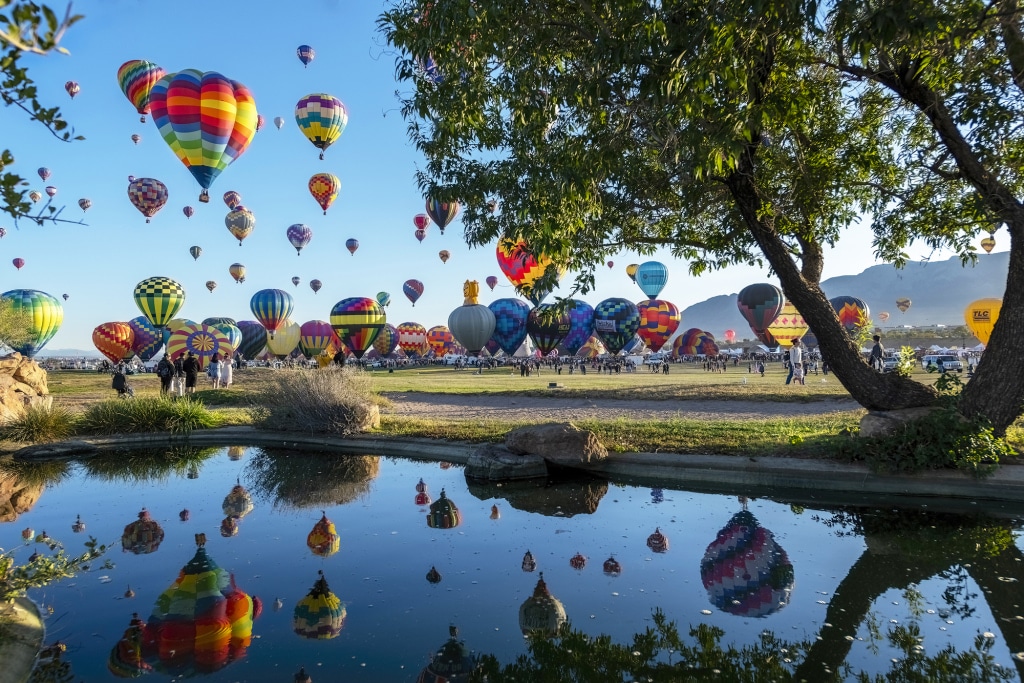 Inside the Basket - Stacey Peterson, Balloon Fiesta First Time Guest